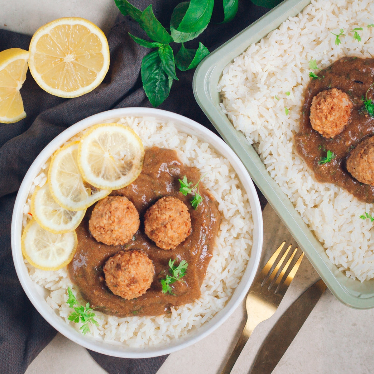 Boulettes de veau à la sauge et au citron