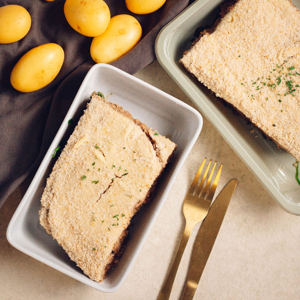 Hachis Parmentier lieu noir et poireaux