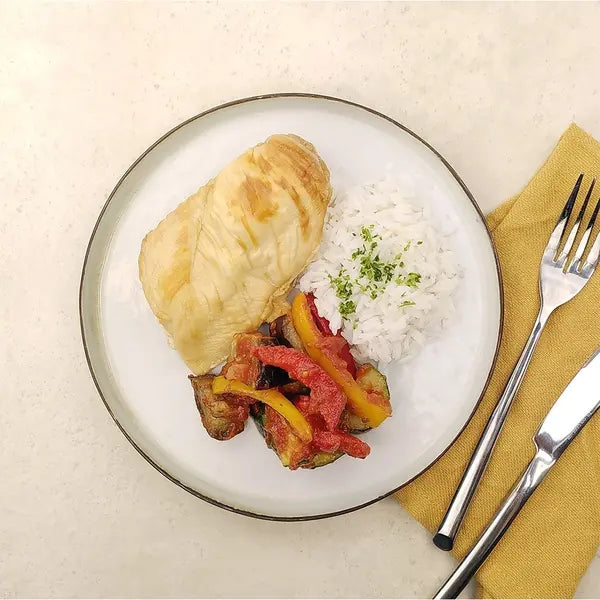 Poulet provençale et riz