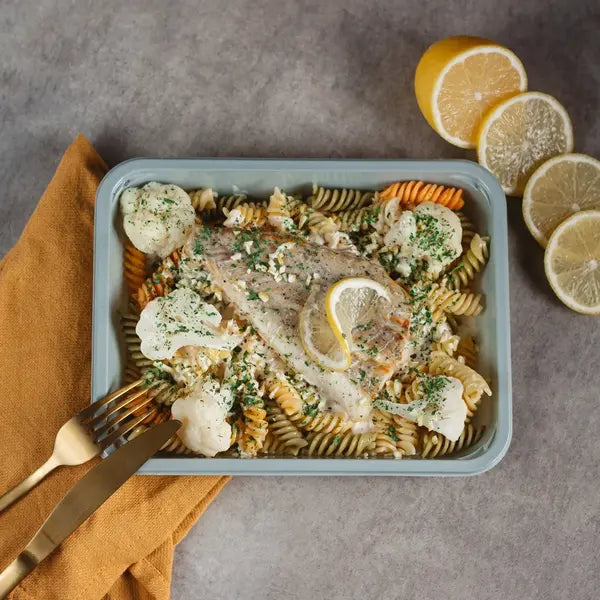 Spirelli complets crème de courge et haché de poulet