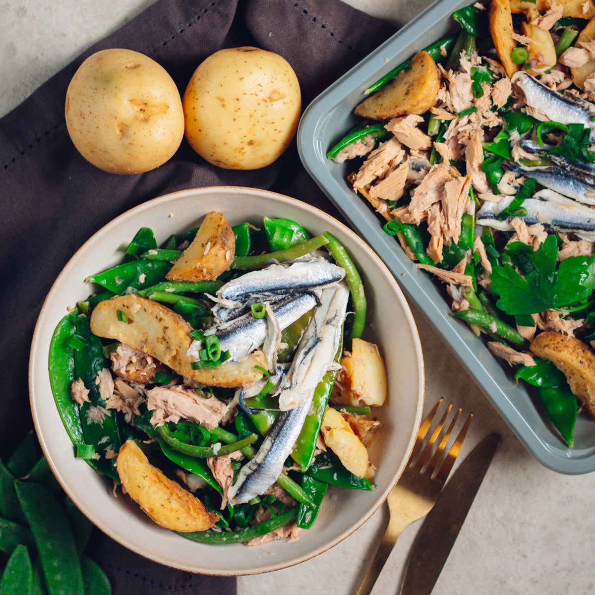 Salade niçoise fraîcheur