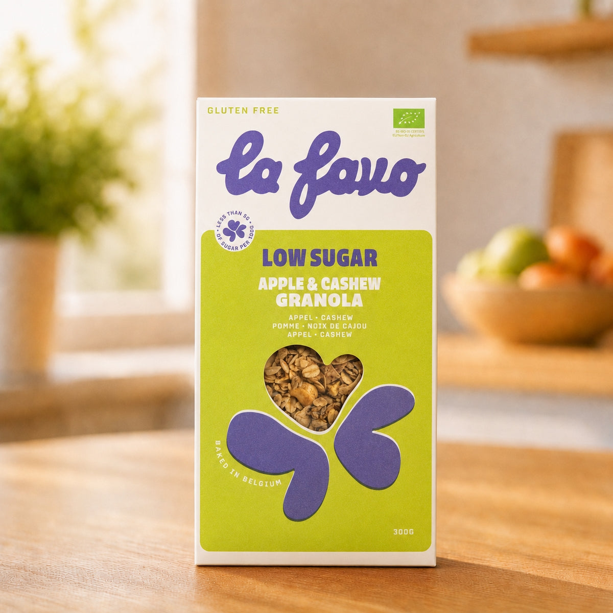 LA FAVO LOW SUGAR – POMME & NOIX DE CAJOU