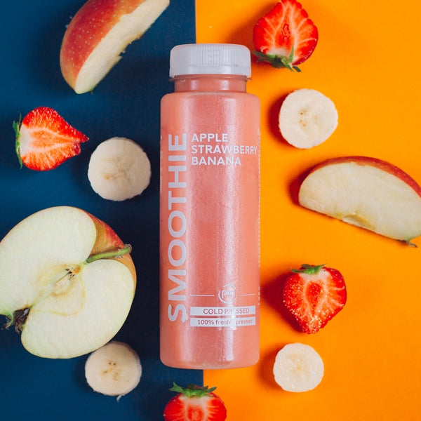 Le Antoine | Smoothie frais de pomme, fraise et banane