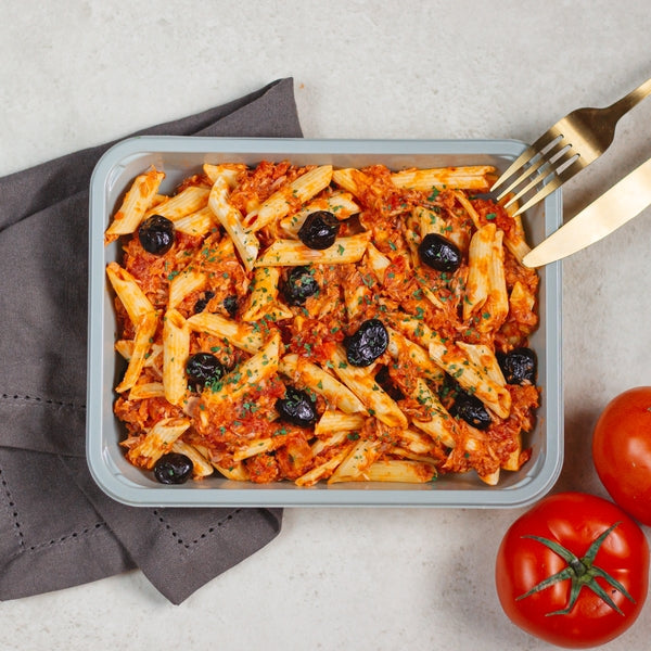 Penne all'arabiatta au thon
