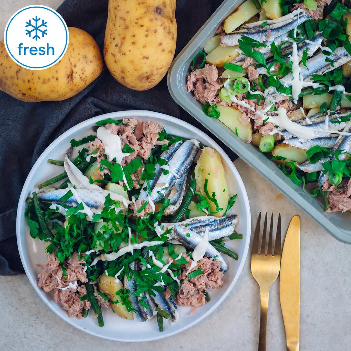 Salade Cesar au thon