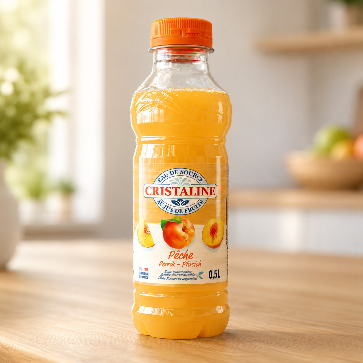 Cristaline Pêche (500ml)